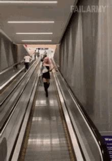 ­Escalators are one of the largest, most expensive machines people use on a regular basis, but they're also one of the simplest. At its most basic level, an escalator is just a simple variation on the conveyer belt. A pair of rotating chain loops pull a series of stairs in a cons­tant cycle, moving a lot of people a short distance at a good ...